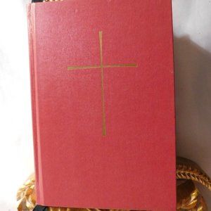 The Book Of Common Prayer Episcopal Church Hardcover Book Vintage 1977